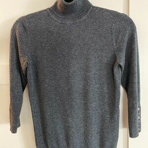 Express Charcoal Grey Lightweight Turtleneck Great Condition